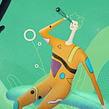 Wild Explorer. Projekt z dziedziny  Manager art, st, czn, Projektowanie postaci, Trad, c i jna ilustracja użytkownika Andrea Gendusa - 18.01.2017