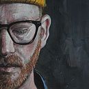 Self Portrait in oil. . Un proyecto de Pintura al óleo de Alan Coulson - 02.10.2020