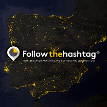 Followthehashtag - Twitter intelligence tool. Projekt z dziedziny Programowanie, Tworzenie stron internetow, ch, Design, Web design i UX / UI użytkownika Enrique Rivera - 23.02.2015