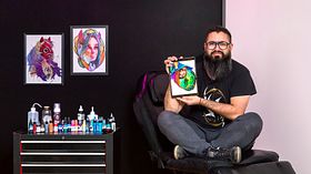 Tatuaje artístico full color. Un curso de Ilustración de Molina Tattoo