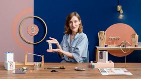 Design de bijuteria: crie patterns elegantes com miçangas. Curso de Craft por Marion Mazô