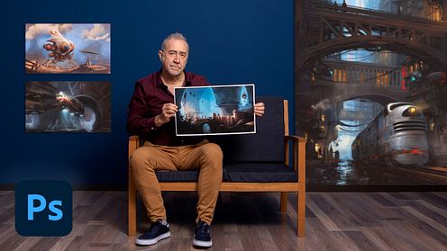 Criação e pintura de cenários fantásticos com Photoshop
