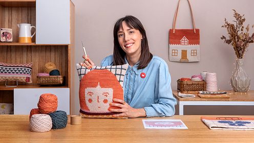 Tapestry: técnica de crochê para desenhar com linha