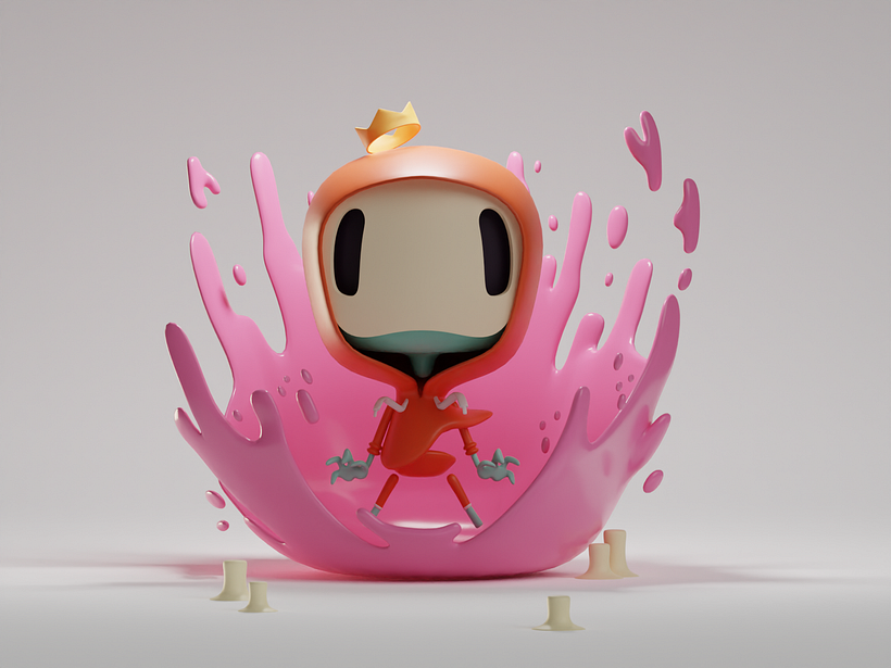 Little Possessed Dude (collab with Jetpacks & Rollerskates) 8